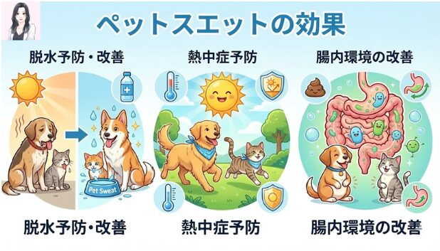 ペットスエットの効果
