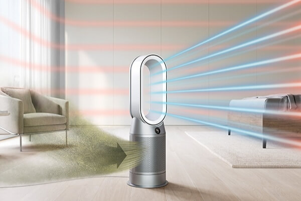 ペットにも安全なダイソンの扇風機