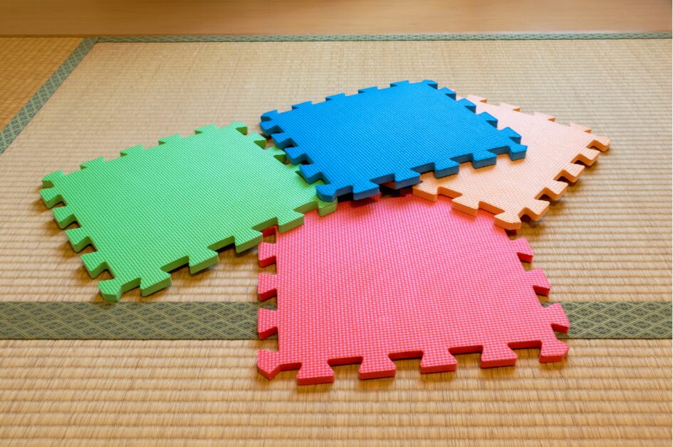 カラフルなジョイントマット