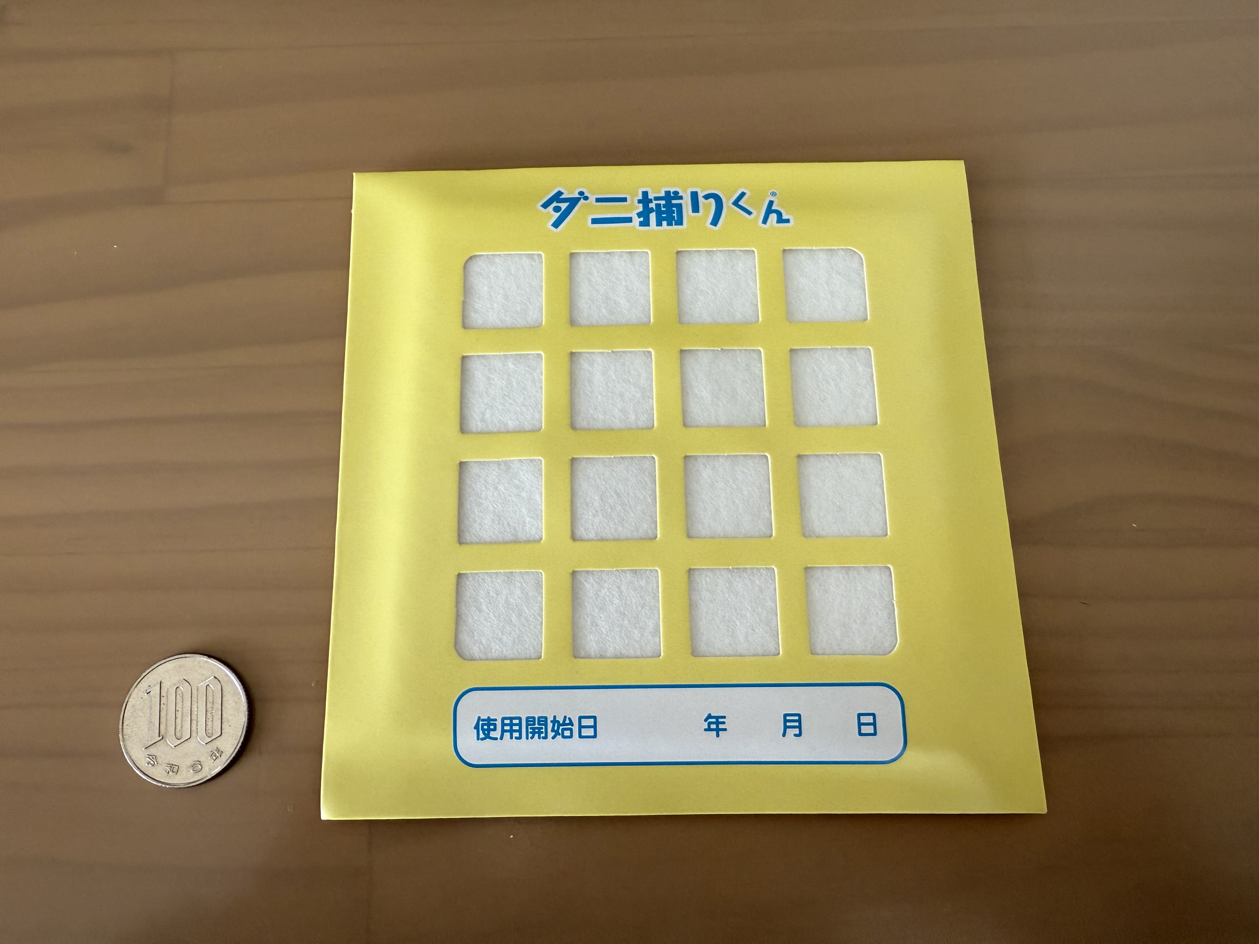 ダニ取りシートの実際の写真3